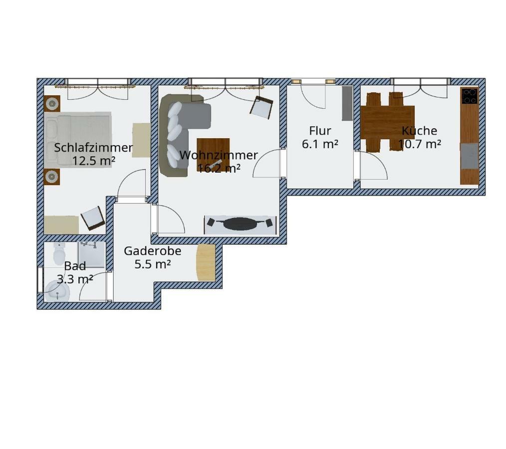 Ferienwohnung Frevel Pommern Buitenkant foto
